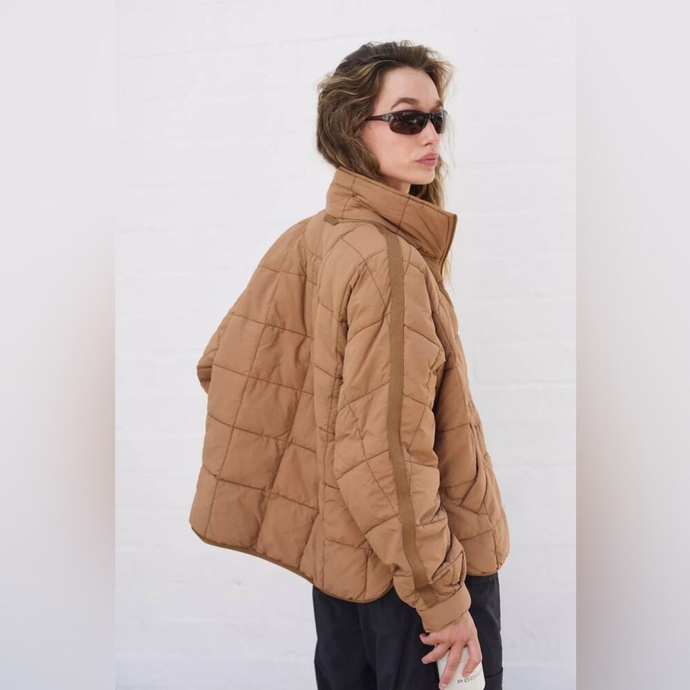 Pippa Packable Puffer Jacket Twig - Picture 3 of 7